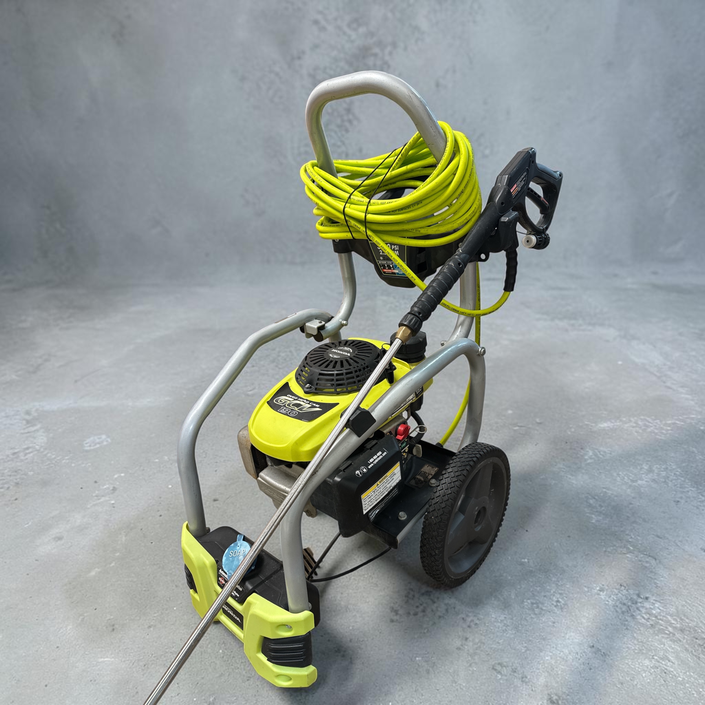 Ryobi 3100 PSI Gas Pressure Washer (Honda Engine) SRT-0206 Ryobi 3100 PSI Gas Pressure Washer (Honda Engine) SRT-0206
