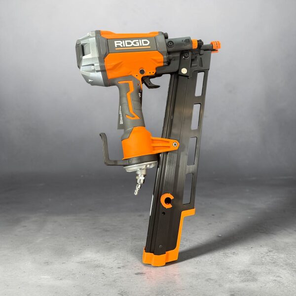Ridgid 21° Air Framing Nailer – Includes 50ft Air Hose & Compressor