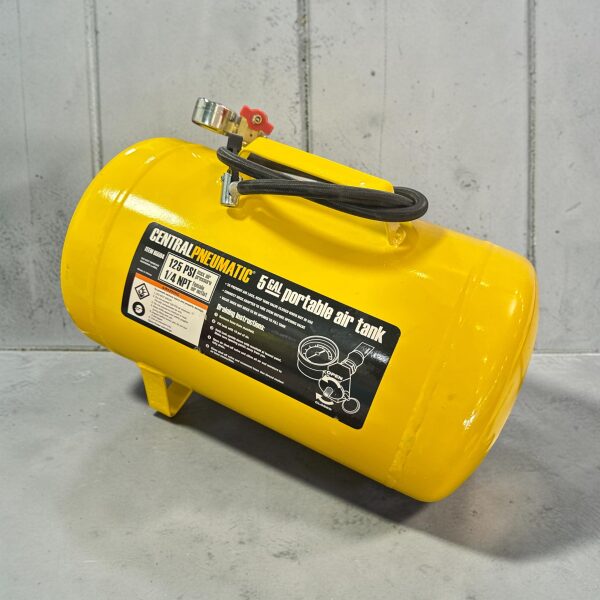 5‑Gallon Portable Air Tank — Shop & Tire Inflation