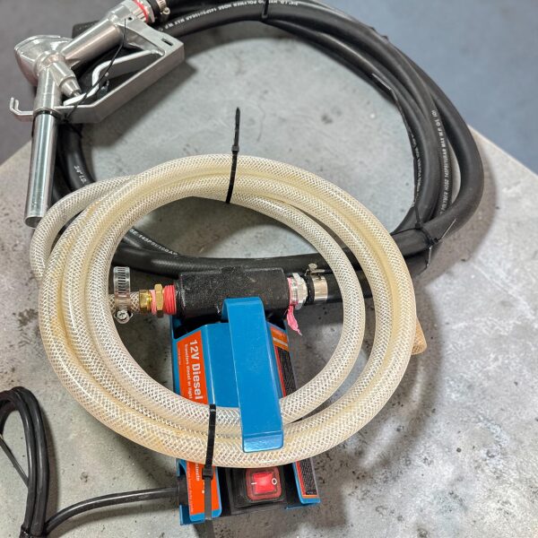 12V Diesel Transfer Pump — 10 GPM Fuel & Light Oil Transfer SRT-0104