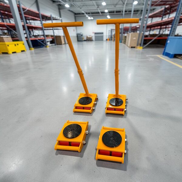 6 Ton Heavy Equipment Dolly's Set of Four w/Handles SRT-